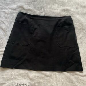 LOFT | Black Short Pencil Skirt with Pockets